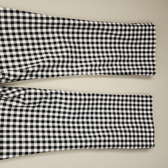 Free People Florence Checkered Crop Flare Pants - Picture 7 of 10
